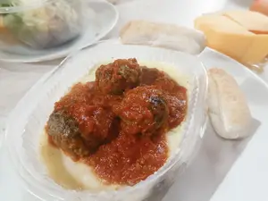 Albóndigas con puré