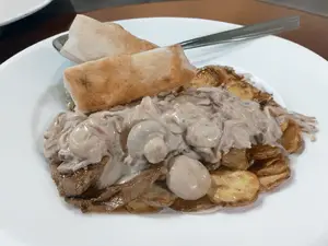 Lomo al champiñon