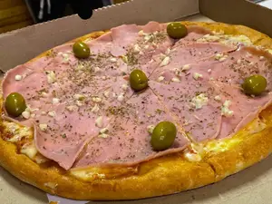 Pizza jamón (grande)