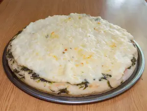 Verdura y salsa blanca