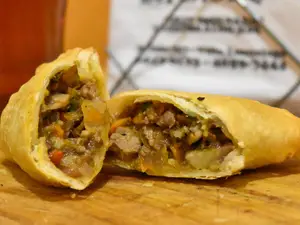 Empanada bondiola bbq