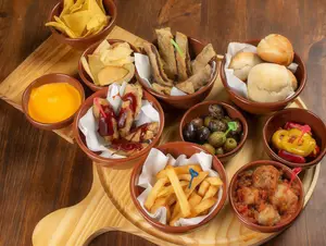 Picada caliente para dos
