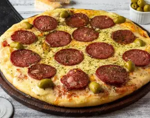 Pizza calabreza grande