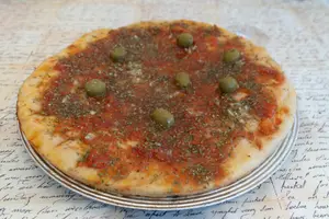 Pizza cancha grande