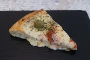 Pizza de muzzarella grande