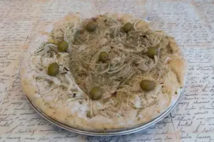 Pizza fugazzeta rellena grande