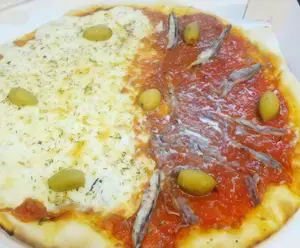 Pizza mixta chica