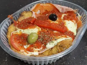 Milanesa a la napolitana