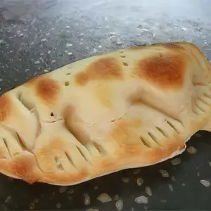 Mozzarella y cebolla