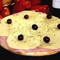 Pizza al provolone