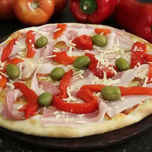 Pizza con panceta
