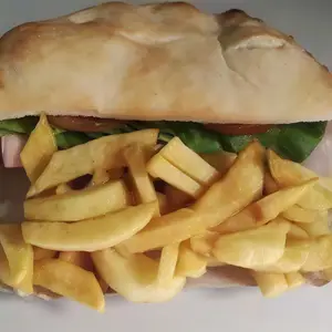 Sándwich de milanesa completo