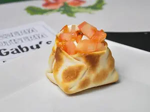 De jamón, tomate y huevo
