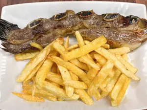 Asado individual c/fritas
