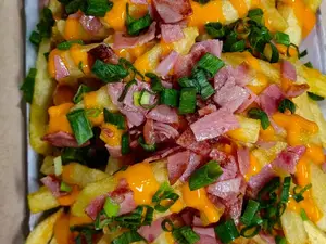 Cheddar bacon verdeo grande para 2