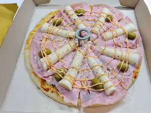 Jamón palmitos y salsa golf