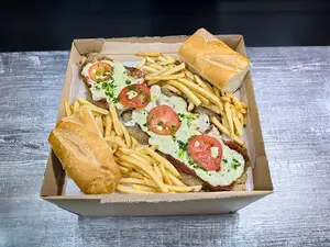 Mila napolitana xl con fritas para 2