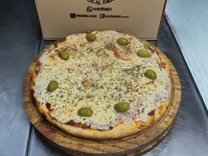 Pizza de mozzarella