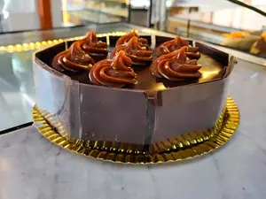 Tarta mousse de choco grande