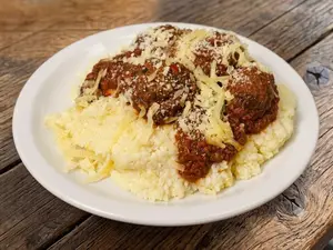 Albóndigas con puré