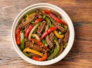 Wok de carne