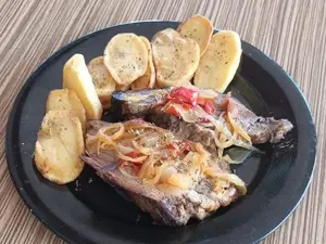 Menú - carne al horno
