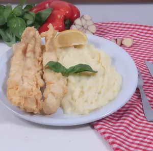 Menú - filet de merluza romana