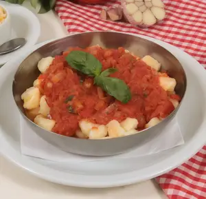 Menú - ñoquis de papa fileto