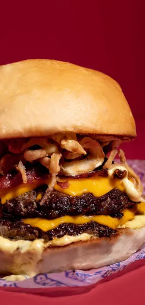 Hamburguesa Doble Crispy