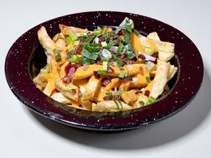 Papas fritas completas
