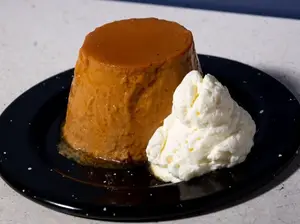 Flan De Dulce De Leche