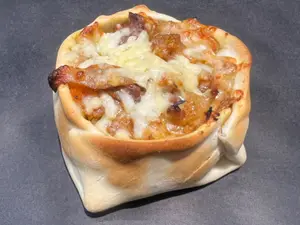 Canastita vacio premium con provolone