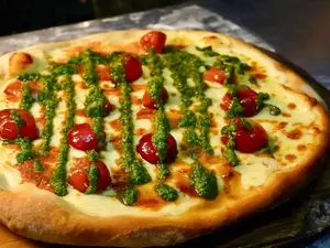 8p tomates cherry & pesto