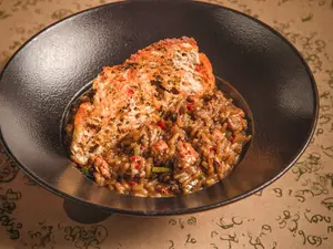 Risotto de veduras
