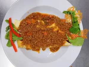 Canelones De Pollo Y Verdura