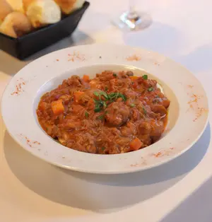 Ravioles pollo y verdura