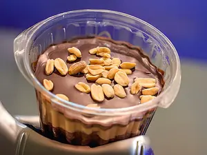 Cuchareable proteico snickers