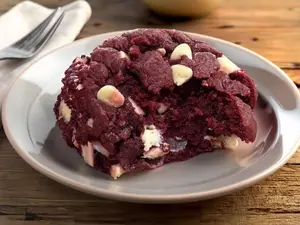 Ny cookies red velvet proteico