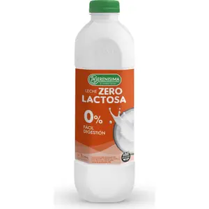 Leche La Serenísima Zero Lactosa Sin Lactosa Botella 1 L