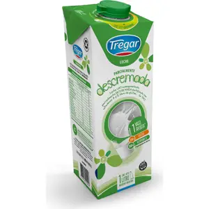 Leche Tregar Parcialmente Descremada 1% 1 L