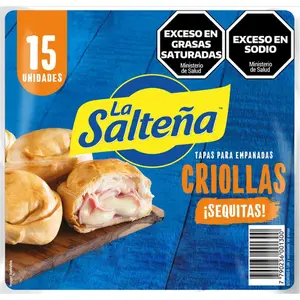 Tapas Para Empanadas La Salteña Criollas (412 g), 15 Un