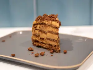 Porción chocotorta