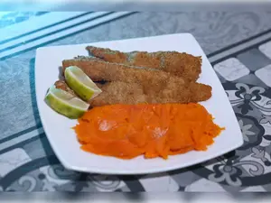 Ac Merluza con pure calabaza