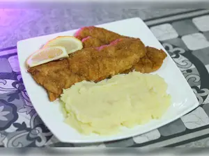 Ba Brótola con pure papa