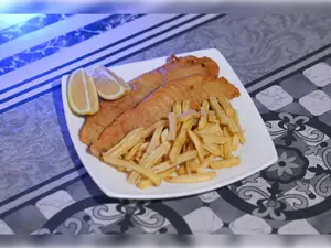 Cd Escalope con papas fritas