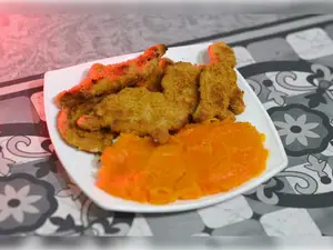 Gc Menu infantil ricosaurios con pure calabaza
