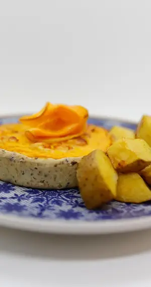 Tarta de calabaza Y queso