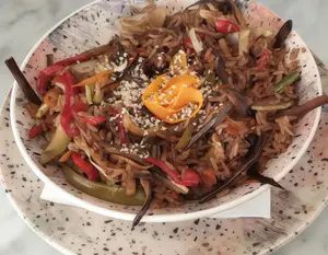 Wok de vegetales