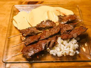Anticucho de corazón
