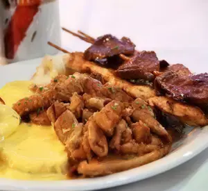 Plato especial de la casa